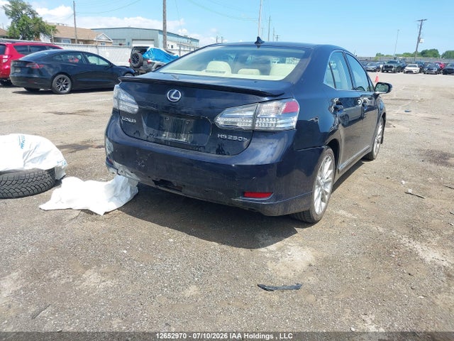 Aukcja sprzedaży 2010 Lexus Hs 250h, vin: JTHBB1BA4A2004507, numer aukcji: 12652970