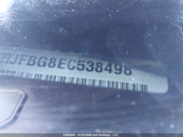 12652993 :رقم المزاد ، 1C4RJFBG8EC538498 vin ، 2014 Jeep Grand Cherokee Limited مزاد بيع