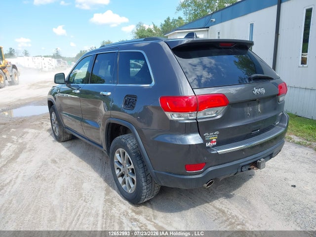 12652993 :رقم المزاد ، 1C4RJFBG8EC538498 vin ، 2014 Jeep Grand Cherokee Limited مزاد بيع