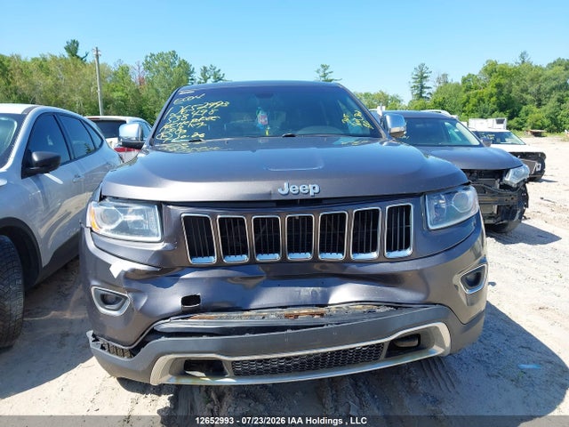 12652993 :رقم المزاد ، 1C4RJFBG8EC538498 vin ، 2014 Jeep Grand Cherokee Limited مزاد بيع
