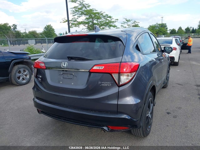 2019 Honda Hr-v Sport მანქანა იყიდება აუქციონზე, vin: 3CZRU6H29KM102444, აუქციონის ნომერი: 12643939