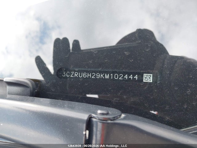 2019 Honda Hr-v Sport მანქანა იყიდება აუქციონზე, vin: 3CZRU6H29KM102444, აუქციონის ნომერი: 12643939