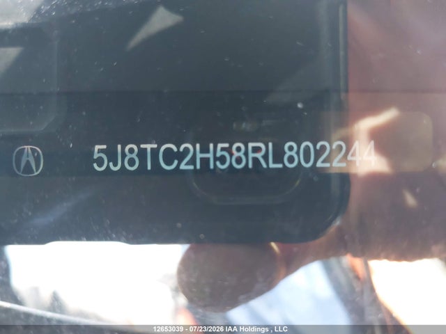 Aukcja sprzedaży 2024 Acura Rdx Technology Package, vin: 5J8TC2H58RL802244, numer aukcji: 12653039
