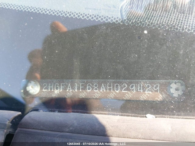 Aukcja sprzedaży 2010 Honda Civic Sport, vin: 2HGFA1F68AH029429, numer aukcji: 12653045