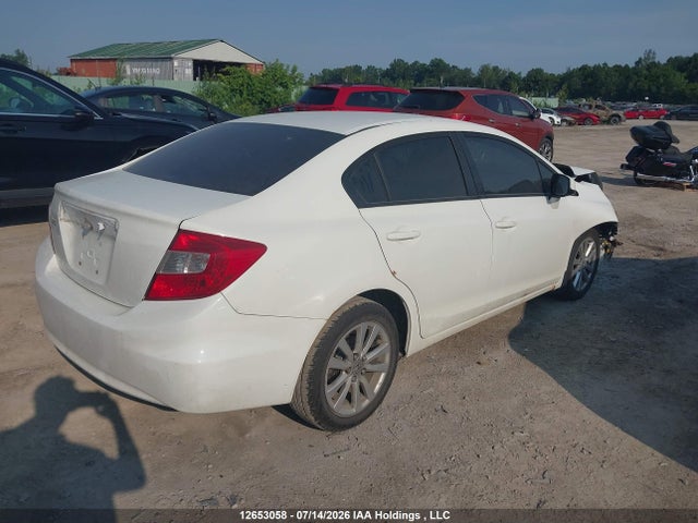 2012 Honda Civic Ex 4dr მანქანა იყიდება აუქციონზე, vin: 2HGFB2F56CH103444, აუქციონის ნომერი: 12653058
