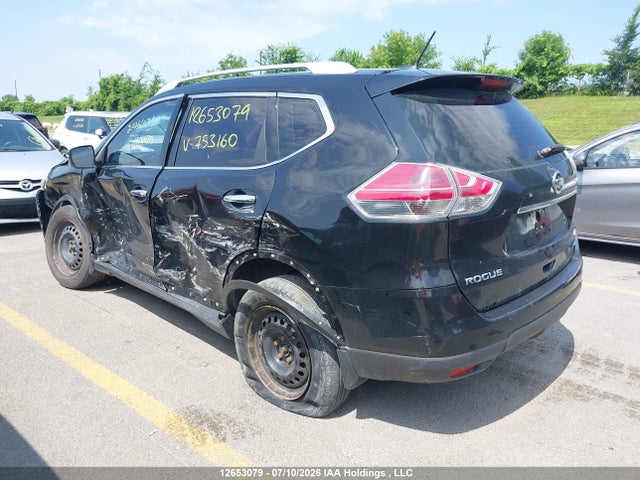 2015 Nissan Rogue S/sl/sv მანქანა იყიდება აუქციონზე, vin: 5N1AT2MV4FC753160, აუქციონის ნომერი: 12653079