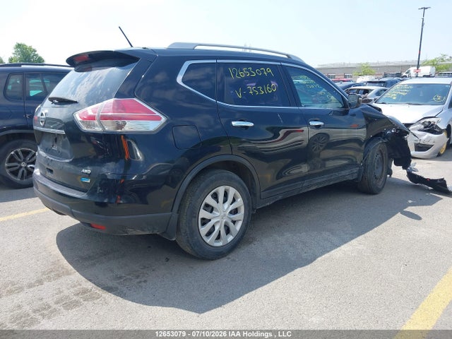 2015 Nissan Rogue S/sl/sv მანქანა იყიდება აუქციონზე, vin: 5N1AT2MV4FC753160, აუქციონის ნომერი: 12653079