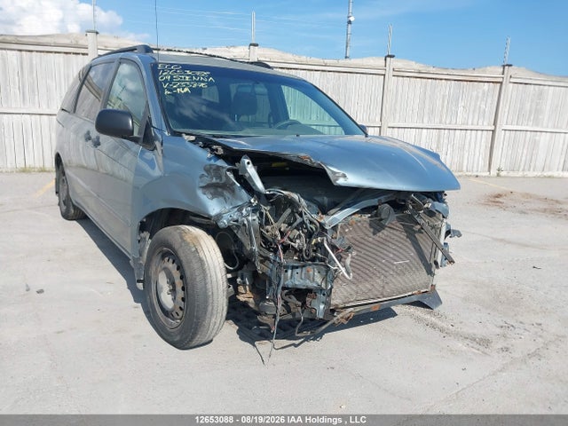 12653088 :رقم المزاد ، 5TDZK29C59S233876 vin ، 2009 Toyota Sienna Ce 8 Passenger مزاد بيع