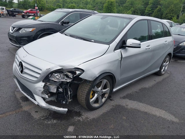 12653089 :رقم المزاد ، WDDMH4EB0EJ182012 vin ، 2014 Mercedes-benz B 250 Sports Tourer مزاد بيع
