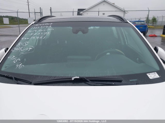 12653092 :رقم المزاد ، KM8J3CAL9KU877373 vin ، 2019 Hyundai Tucson Limited/sel/sport/ultimate/value/night مزاد بيع