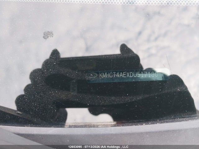 Aukcja sprzedaży 2013 Hyundai Accent, vin: KMHCT4AEXDU517130, numer aukcji: 12653095