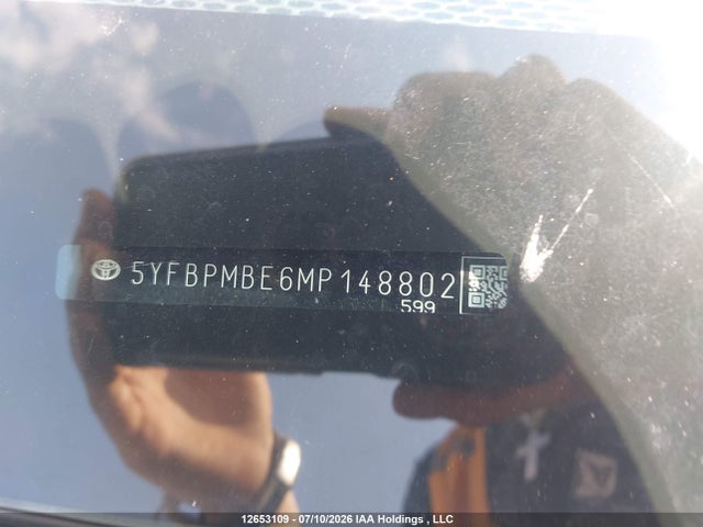 Toyota COROLLA L 2021 5YFBPMBE6MP148802 Image 20