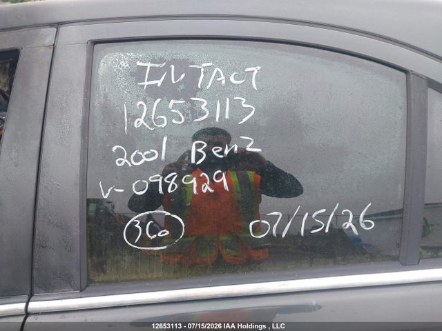 Продаж на аукціоні авто 2001 Mercedes-benz C 240, vin: WDBRF61J21F098929, номер лоту: 12653113
