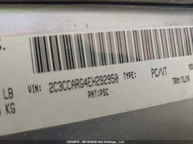 Chrysler 300 2014 2C3CCARG4EH292950 Image 9