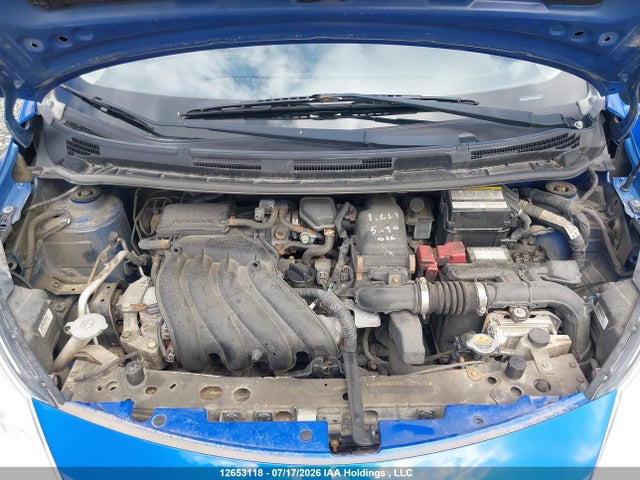 2016 Nissan Versa Note 1.6 S/1.6 Sl/1.6 Sr/1.6 Sv მანქანა იყიდება აუქციონზე, vin: 3N1CE2CP3GL372984, აუქციონის ნომერი: 12653118