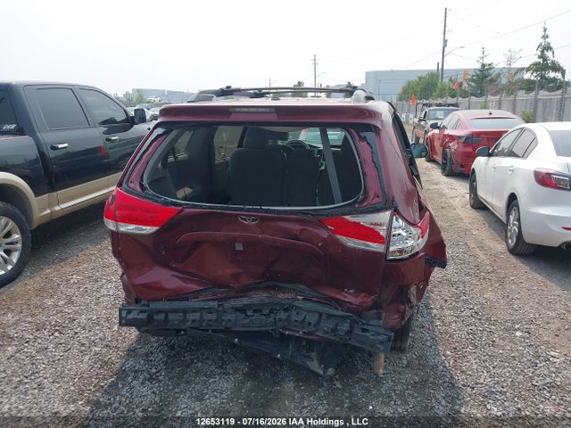 2013 Toyota Sienna Le მანქანა იყიდება აუქციონზე, vin: 5TDKK3DC9DS350562, აუქციონის ნომერი: 12653119