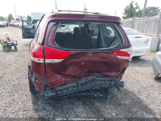 2013 Toyota Sienna Le მანქანა იყიდება აუქციონზე, vin: 5TDKK3DC9DS350562, აუქციონის ნომერი: 12653119