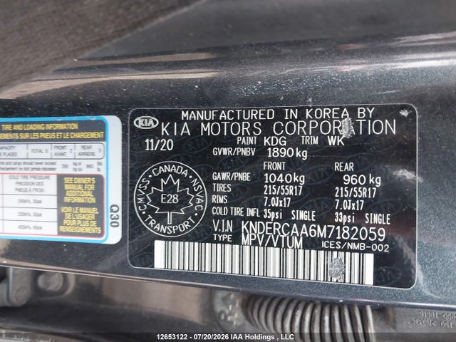 KIA SELTOS EX 2021 KNDERCAA6M7182059 Image 17