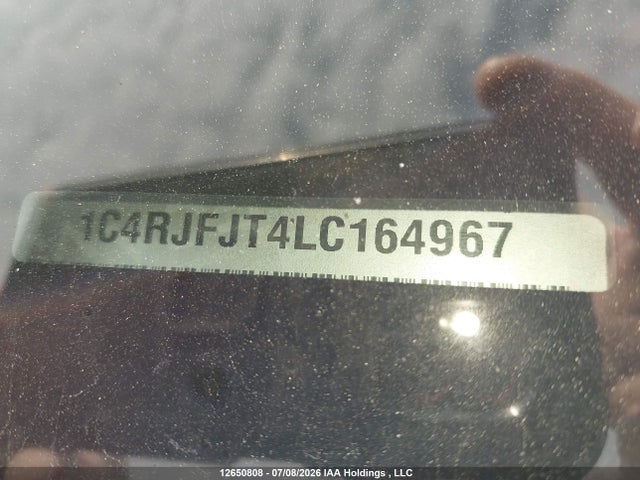 1C4RJFJT4LC164967 Jeep Grand Cherokee Summit
