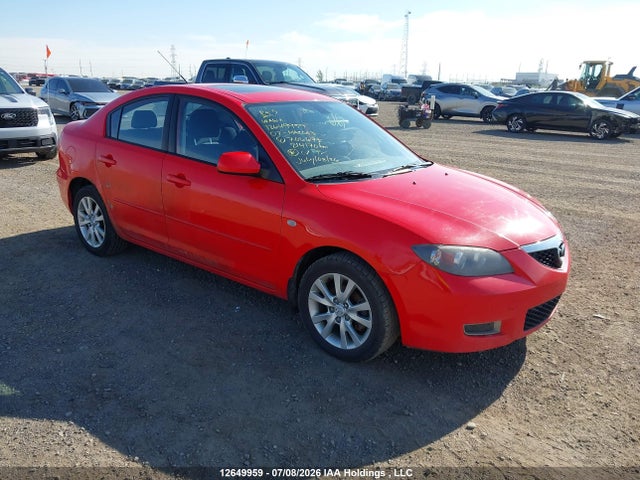 2007 Mazda Mazda3 Gs/gx მანქანა იყიდება აუქციონზე, vin: JM1BK32F871706675, აუქციონის ნომერი: 12649959