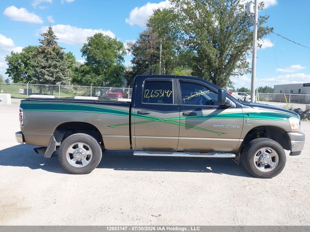 Продаж на аукціоні авто 2006 Dodge Ram 2500 Slt/trx4 Off Road/sport/power Wagon, vin: 1D7KS28C36J227107, номер лоту: 12653147