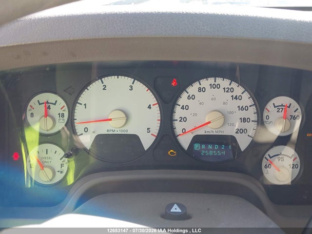 Продаж на аукціоні авто 2006 Dodge Ram 2500 Slt/trx4 Off Road/sport/power Wagon, vin: 1D7KS28C36J227107, номер лоту: 12653147