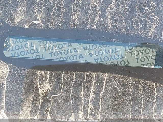 2012 Toyota Rav4 Sport მანქანა იყიდება აუქციონზე, vin: JTMRK4DV9C5107408, აუქციონის ნომერი: 12653154