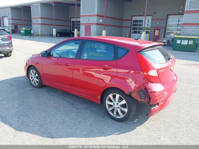 Продаж на аукціоні авто 2012 Hyundai Accent Gls, vin: KMHCU5AE3CU009664, номер лоту: 12653176