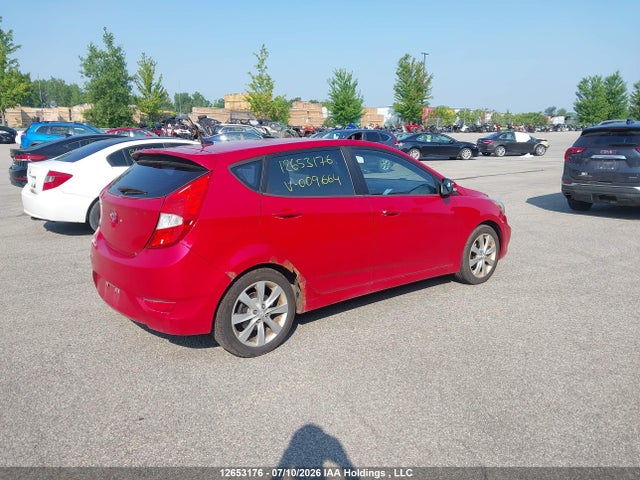 Продаж на аукціоні авто 2012 Hyundai Accent Gls, vin: KMHCU5AE3CU009664, номер лоту: 12653176