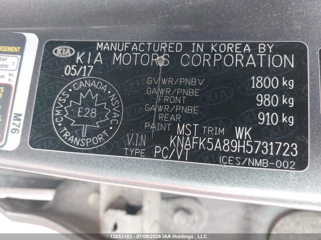 KIA FORTE LX 2017 KNAFK5A89H5731723 Image 18