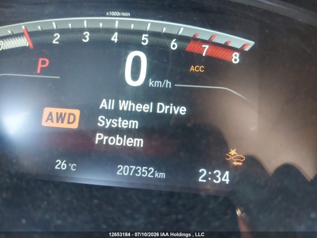 12653184 :رقم المزاد ، 2HKRW2H90HH116527 vin ، 2017 Honda Cr-v Touring مزاد بيع