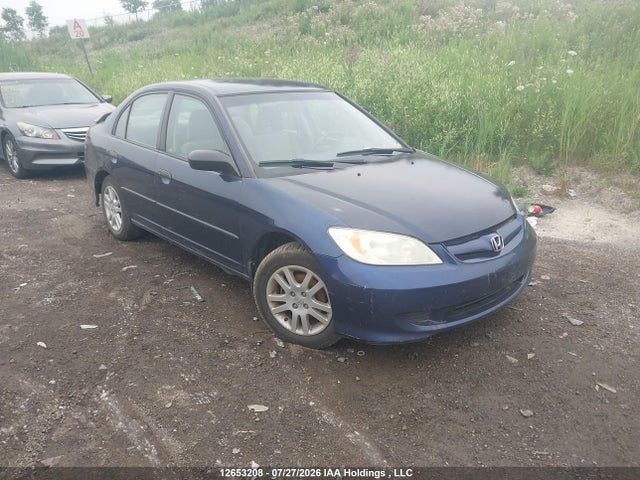 2005 Honda Civic Dx Vp მანქანა იყიდება აუქციონზე, vin: 2HGES16365H001889, აუქციონის ნომერი: 12653208