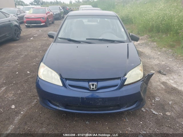 2005 Honda Civic Dx Vp მანქანა იყიდება აუქციონზე, vin: 2HGES16365H001889, აუქციონის ნომერი: 12653208