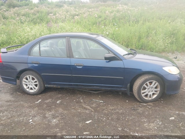 2005 Honda Civic Dx Vp მანქანა იყიდება აუქციონზე, vin: 2HGES16365H001889, აუქციონის ნომერი: 12653208