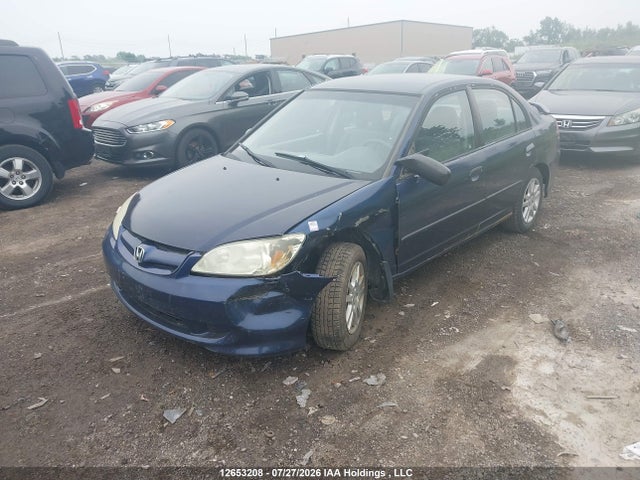 2005 Honda Civic Dx Vp მანქანა იყიდება აუქციონზე, vin: 2HGES16365H001889, აუქციონის ნომერი: 12653208
