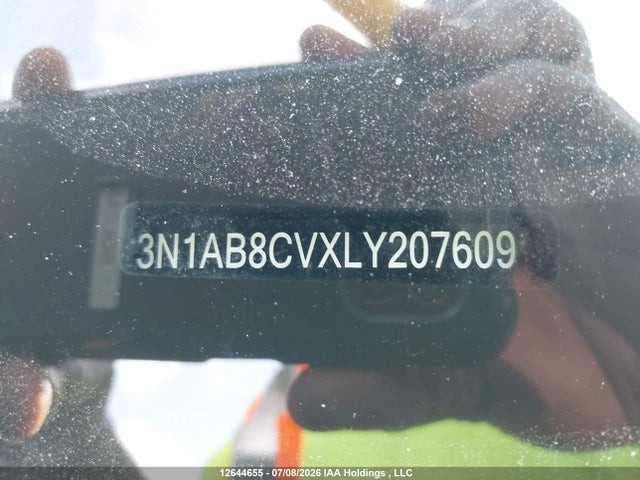 Aukcja sprzedaży 2020 Nissan Sentra Sv, vin: 3N1AB8CVXLY207609, numer aukcji: 12644655