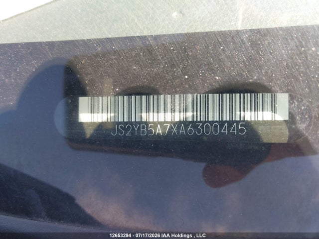 2010 Suzuki Sx4 Touring მანქანა იყიდება აუქციონზე, vin: JS2YB5A7XA6300445, აუქციონის ნომერი: 12653294