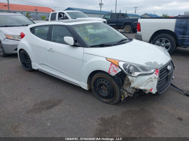 12644783 :رقم المزاد ، KMHTC6AE5GU286038 vin ، 2016 Hyundai Veloster Turbo مزاد بيع