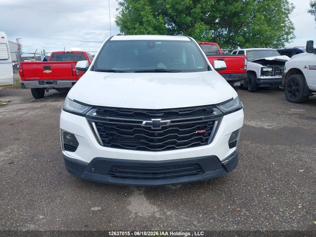 12637015 :رقم المزاد ، 1GNEVJKW1NJ159665 vin ، 2022 Chevrolet Traverse Rs مزاد بيع