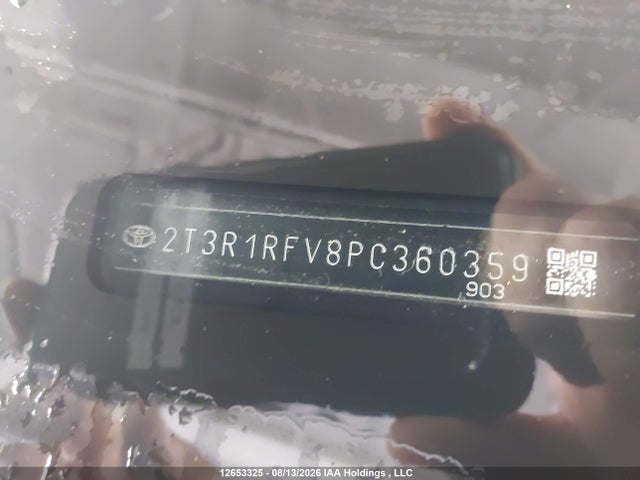 12653325 :رقم المزاد ، 2T3R1RFV8PC360359 vin ، 2023 Toyota Rav4 Xle/xle Premium مزاد بيع