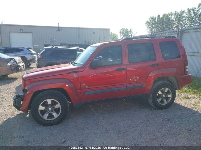 12653342 :رقم المزاد ، 1J8GN28K28W192640 vin ، 2008 Jeep Liberty Sport مزاد بيع