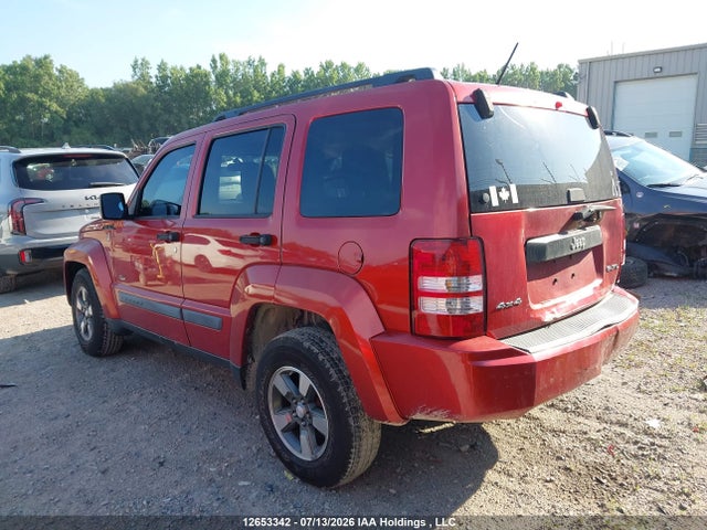 12653342 :رقم المزاد ، 1J8GN28K28W192640 vin ، 2008 Jeep Liberty Sport مزاد بيع