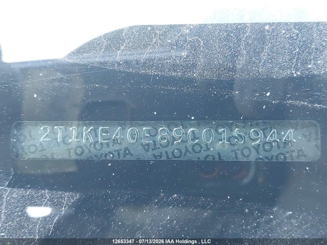 Aukcja sprzedaży 2009 Toyota Corolla Matrix S, vin: 2T1KE40E89C015944, numer aukcji: 12653347