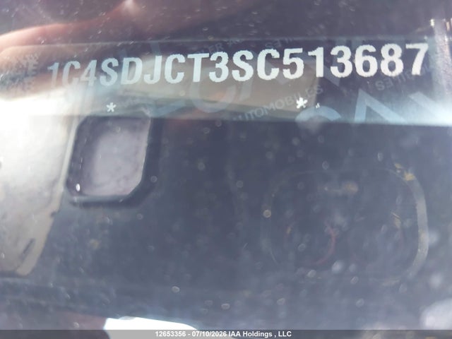2025 Dodge Durango R/t მანქანა იყიდება აუქციონზე, vin: 1C4SDJCT3SC513687, აუქციონის ნომერი: 12653356