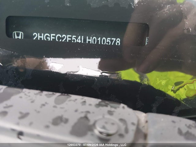 Honda Civic Lx 2020 2HGFC2F54LH010578 Image 19