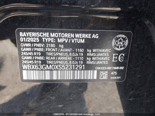 Продаж на аукціоні авто 2025 Bmw X2 Xdrive28i, vin: WBX63GM0XS5231291, номер лоту: 12653376
