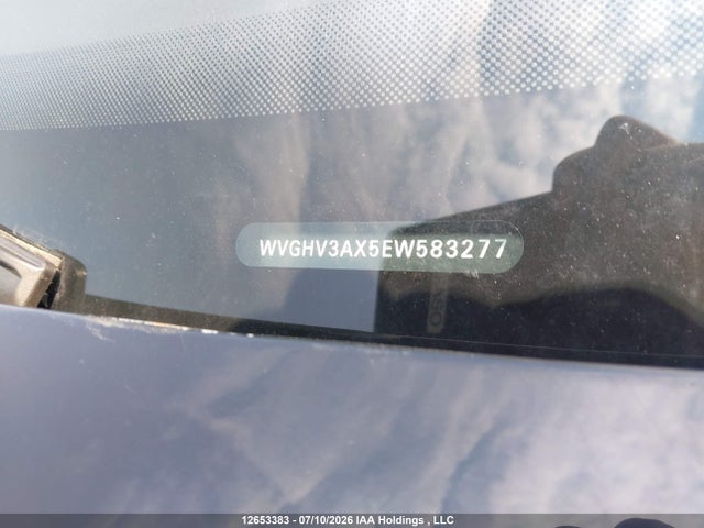 Продаж на аукціоні авто 2014 Volkswagen Tiguan S/se/sel/r-line, vin: WVGHV3AX5EW583277, номер лоту: 12653383