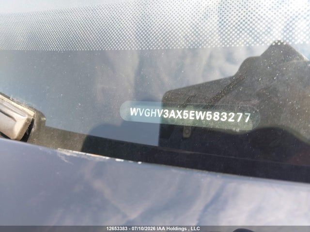 Продаж на аукціоні авто 2014 Volkswagen Tiguan S/se/sel/r-line, vin: WVGHV3AX5EW583277, номер лоту: 12653383