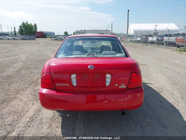 2005 Nissan Sentra 1.8/1.8s მანქანა იყიდება აუქციონზე, vin: 3N1CB51D75L461084, აუქციონის ნომერი: 12653390