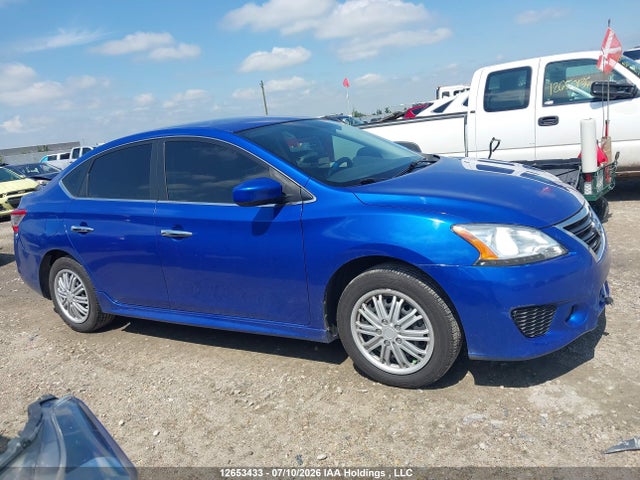 2014 Nissan Sentra მანქანა იყიდება აუქციონზე, vin: 3N1AB7APXEL693319, აუქციონის ნომერი: 12653433